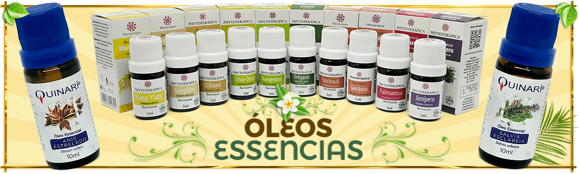 Óleos Essenciais Óleos Essenciais