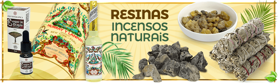 Resinas e Incensos Naturais Resinas e Incensos Naturais