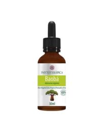 Frasco de 30ml com óleo vegetal de baobá