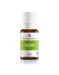 Frasco com 10 ml de óleo essencial de alecrim