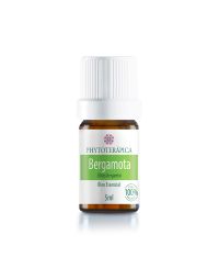 Frasco com 5ml de óleo essencial de bergamota