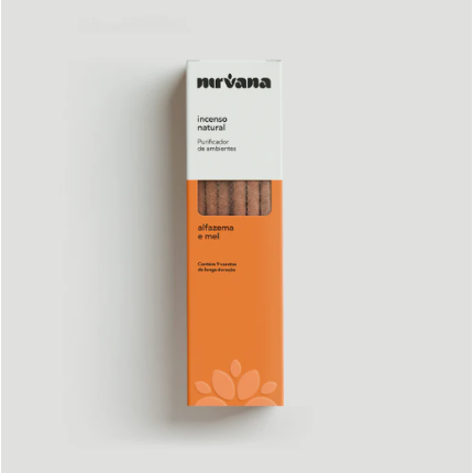 Incenso Natural Nirvana - Alfazema e Mel