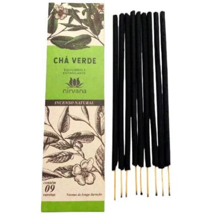 Incenso Natural Nirvana - Chá Verde