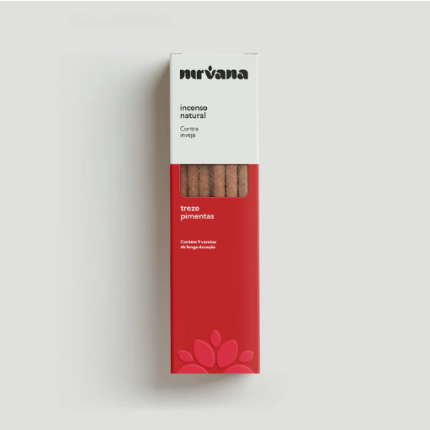 Incenso Natural Nirvana - Treze Pimentas