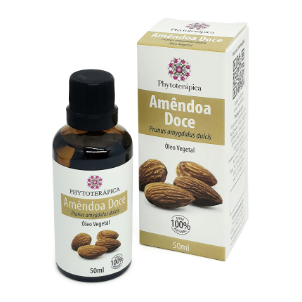 Óleo Vegetal de Amêndoa-Doce - Phytoterápica - 50 ml