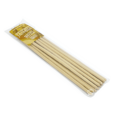 Refil para Incenso Jasmim, da marca Natural Company, parte da frente da embalagem disposta sobre um fundo branco, disponível para todo o Brasil na loja Natureza Divina.