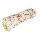 Bastão de Sálvia Branca da Califórnia (White Sage) amarrado para rituais de defumação e limpeza energética - Natureza Divina.